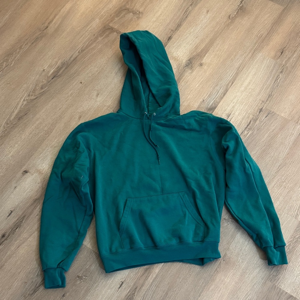Champion Teal Hoodie